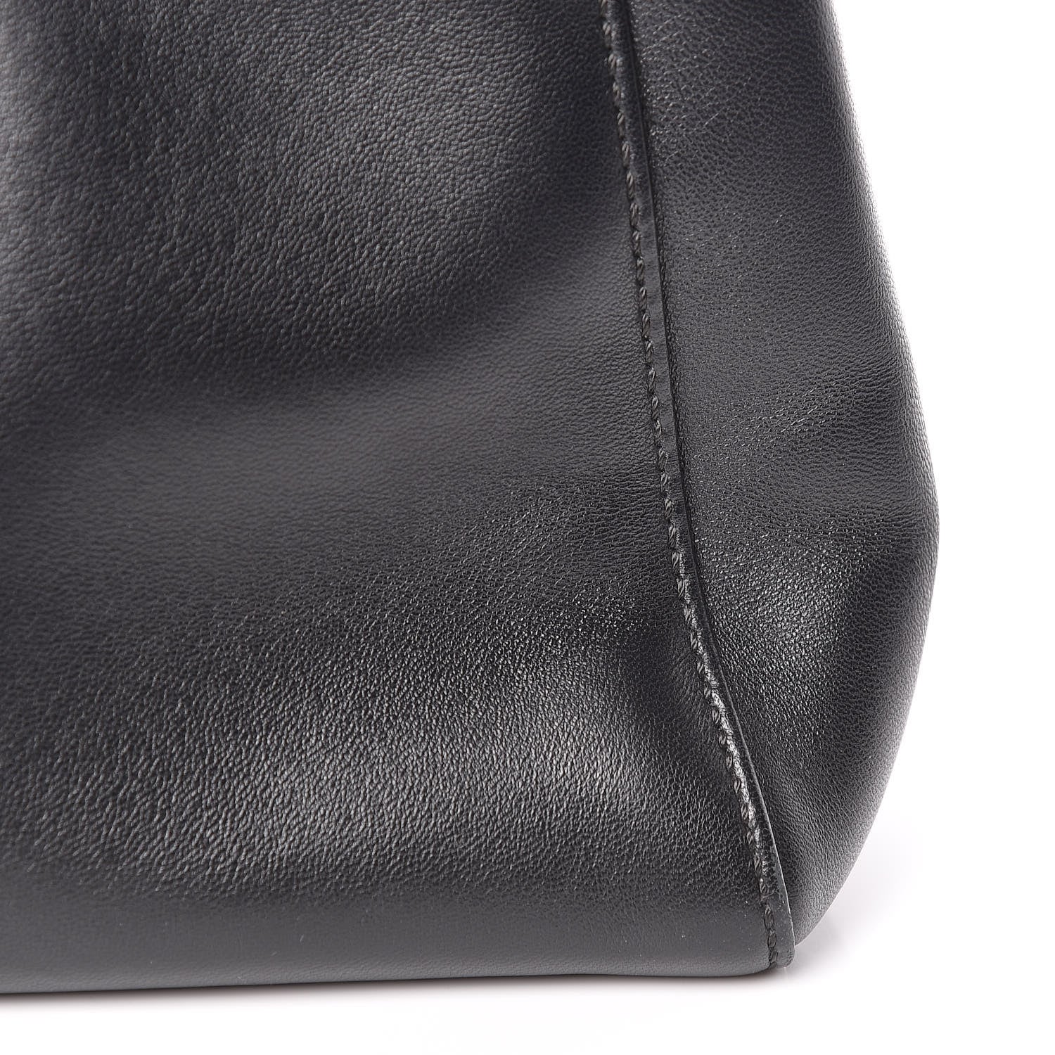 Fendi Nappa Mini Peekaboo Iconic Satchel Black 17 of 18