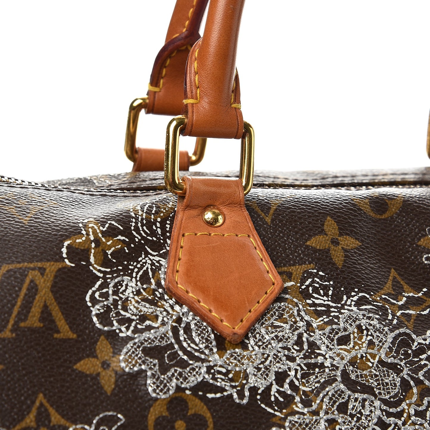Monogram Dentelle Speedy 30 Silver