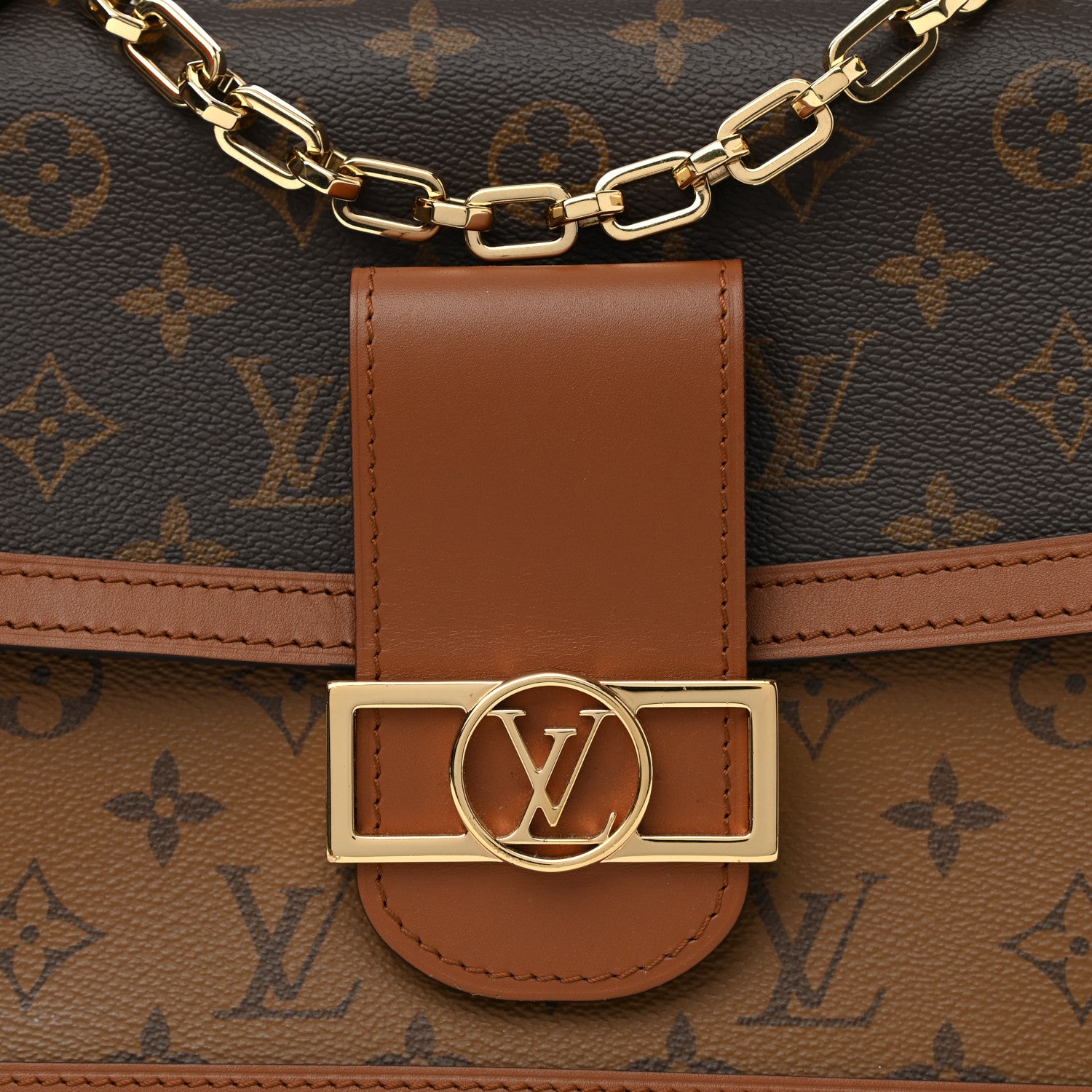 Louis Vuitton Reverse Monogram Dauphine MM 7 of 9