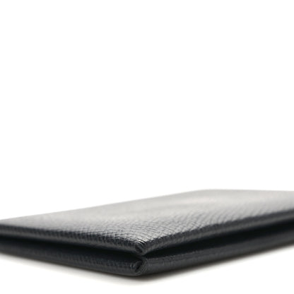 Hermes Epsom Calvi Card Case Black 7 of 9