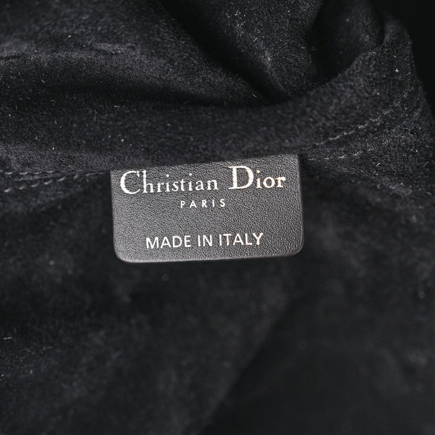 Calfskin Macrocannage Large Toujours Black