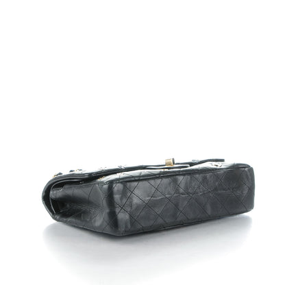 Chanel Calfskin CC Punk 2.55 Reissue 225 Flap Black 4 of 8