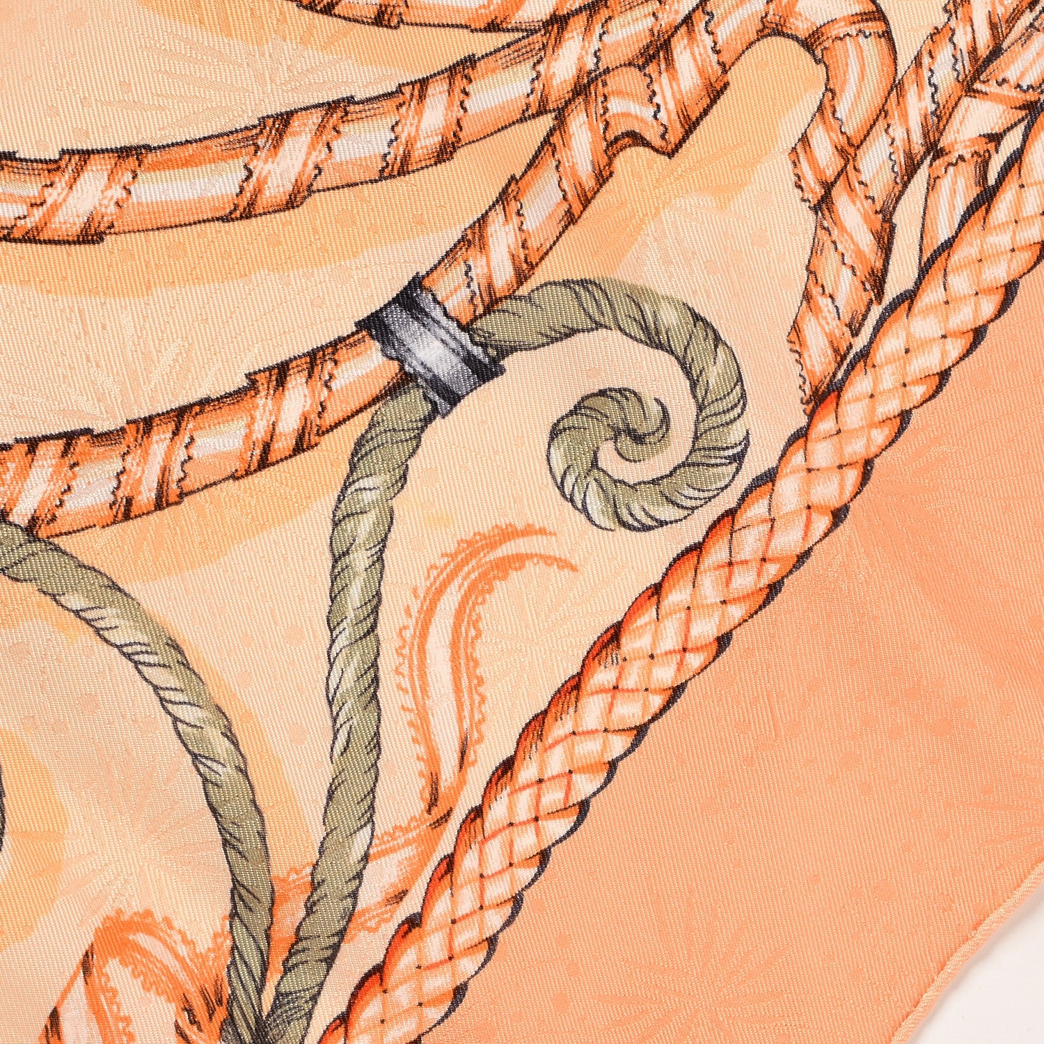 Hermes Jacquard Silk Jouvence Scarf 90 5 of 8