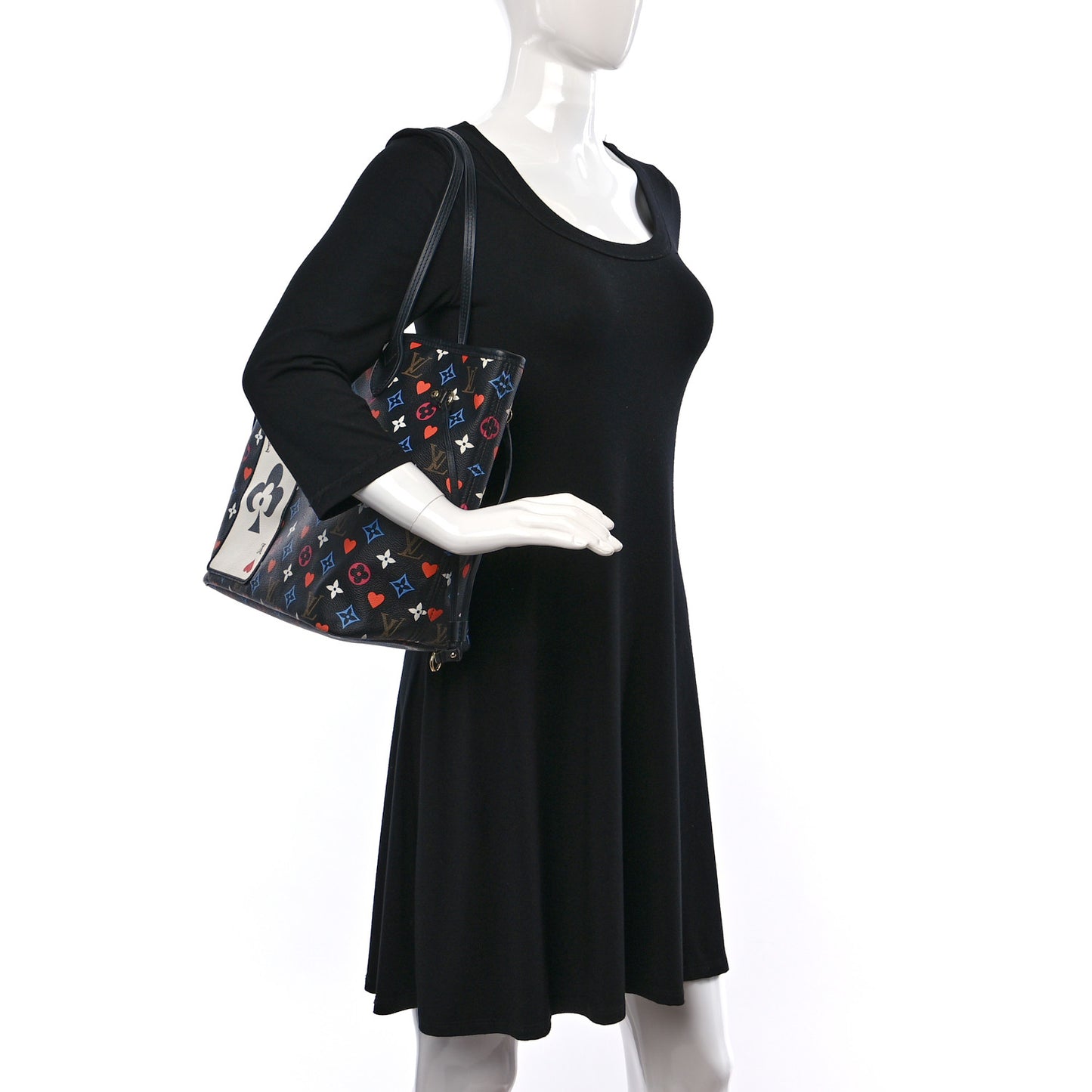 Game On Neverfull MM Black