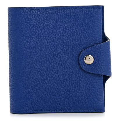 Hermes Togo Ulysse Neo Mini Agenda Cover Bleu Electrique 1 of 8