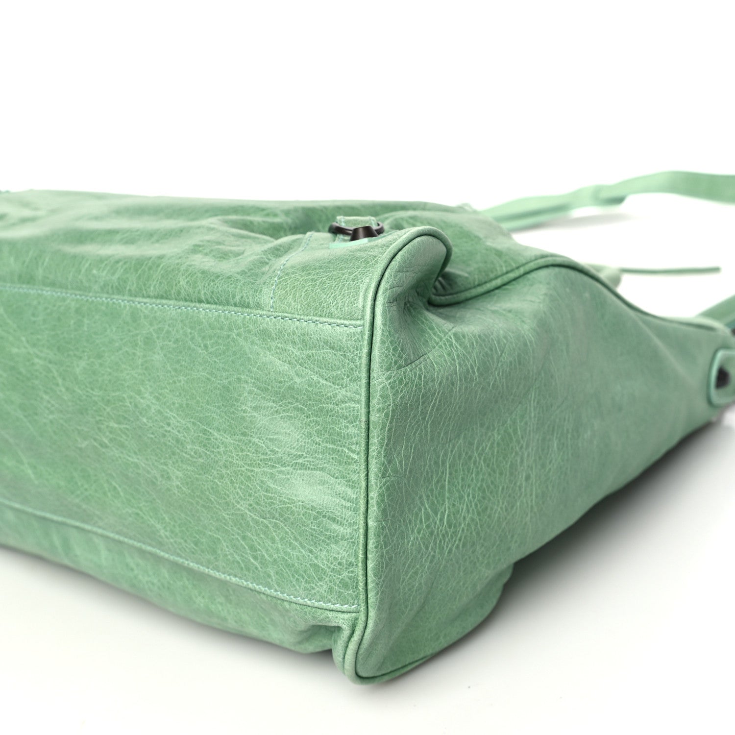 Balenciaga Agneau Classic Hardware Velo Vert D'eau 10 of 10