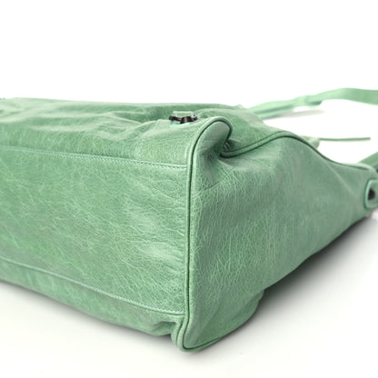Balenciaga Agneau Classic Hardware Velo Vert D'eau 10 of 10