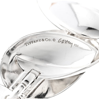 Tiffany Sterling Silver Frank Gehry Hearts Necklace 5 of 6