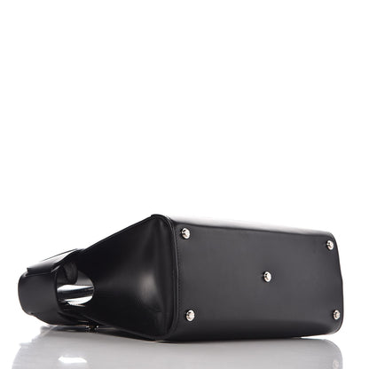 Givenchy Smooth Calfskin Small Horizon Satchel Black 4 of 8