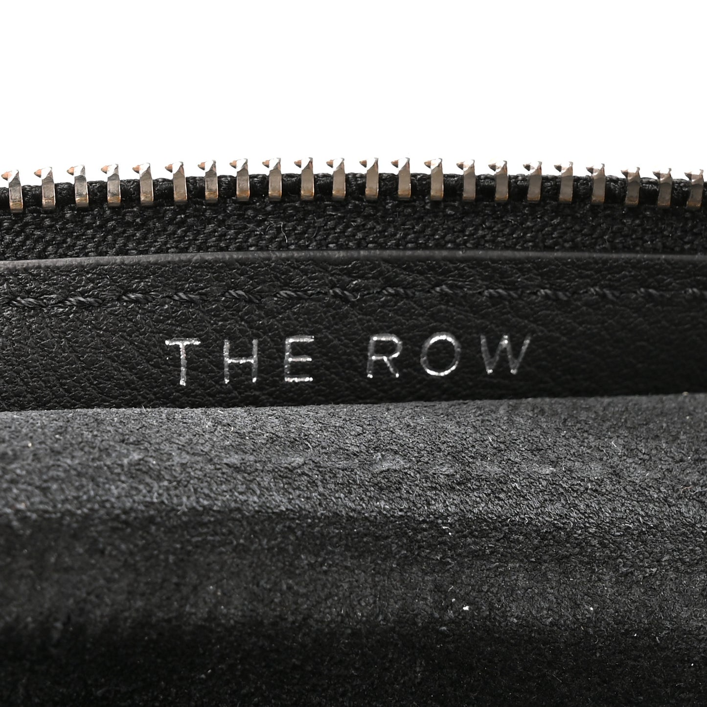 Grained Calfskin Small Slouchy Banana Bag Black