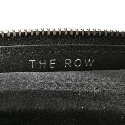 The Row Grained Calfskin Small Slouchy Banana Bag Black 6 of 10