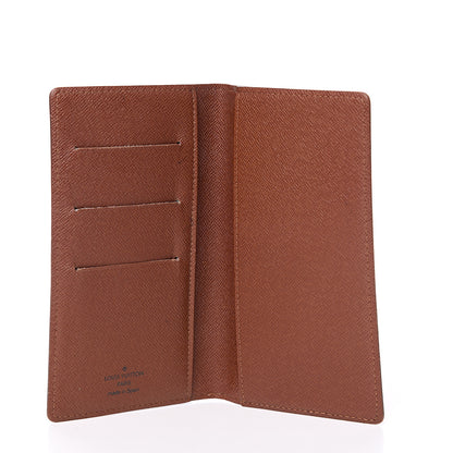 Louis Vuitton Monogram Checkbook Holder Case Wallet 4 of 8