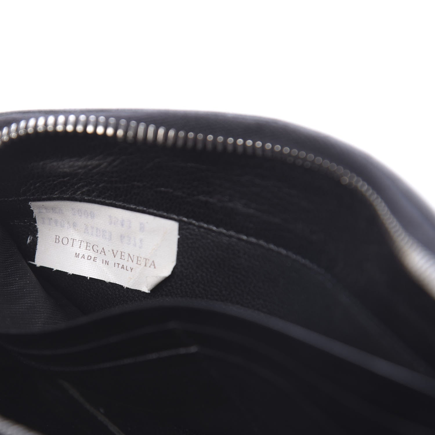 Bottega Veneta Nappa Intrecciato Zip Around Wallet Eclipse Black 7 of 7