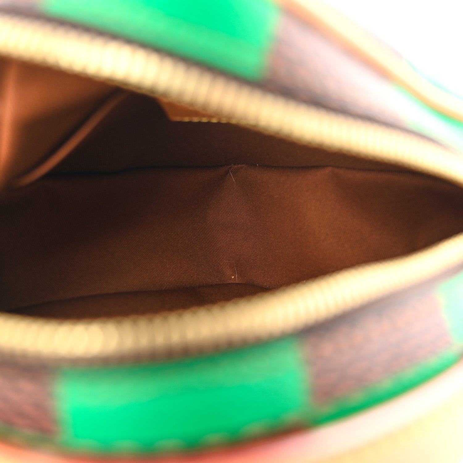 Louis Vuitton Damier Pop Chess Messenger Green 5 of 9