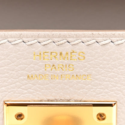 Hermes Evercolor Kelly Retourne 28 Gris Perle 6 of 12