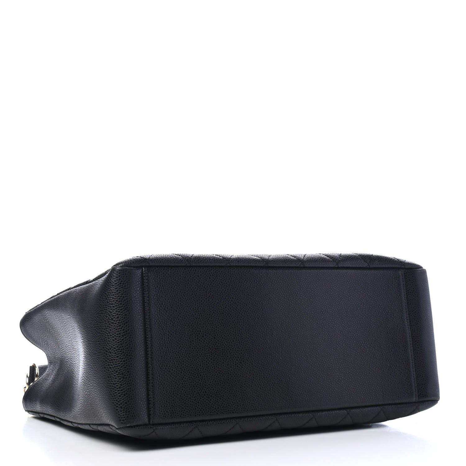 Chanel Caviar Quilted Grand Shopping Tote GST Black 3 of 5