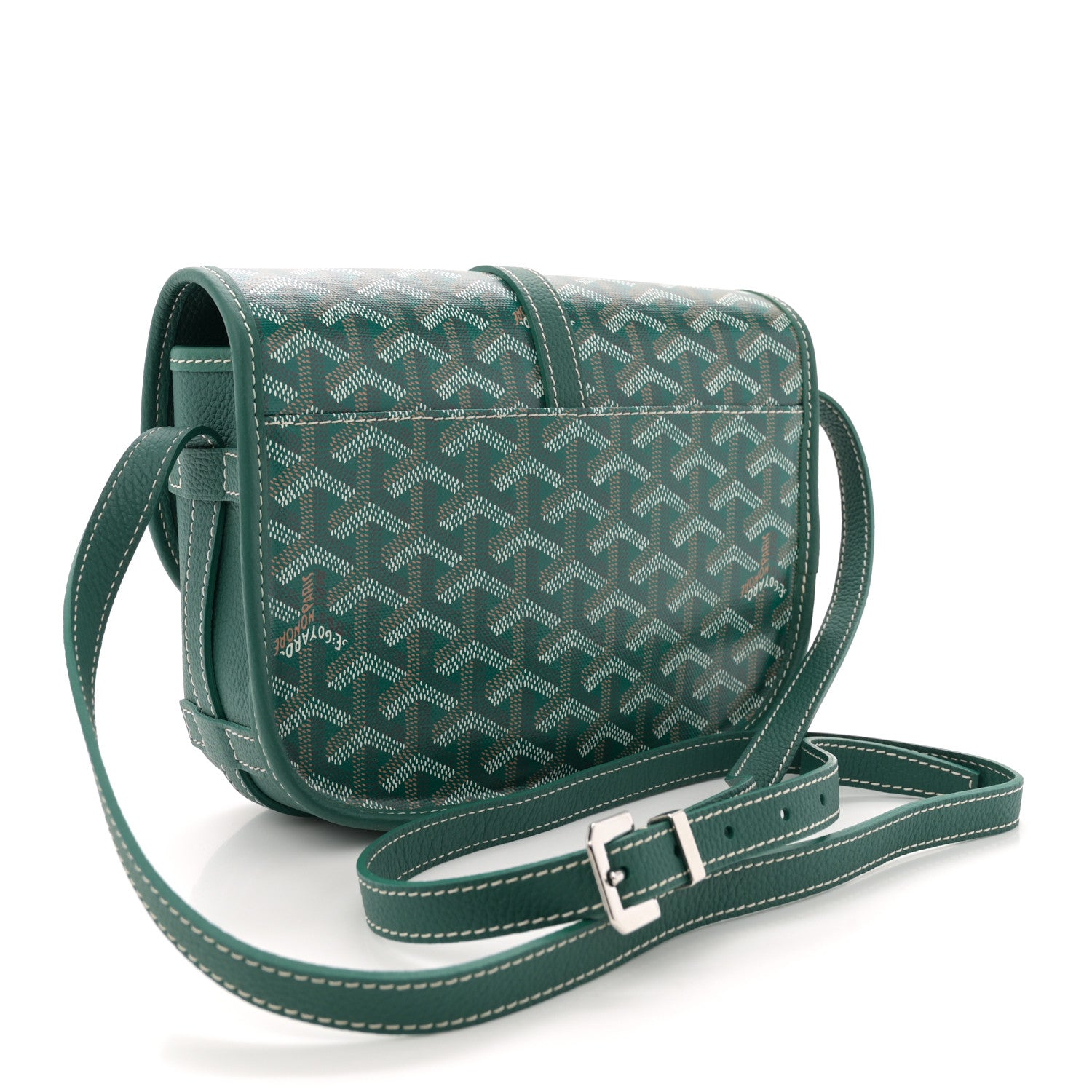 Goyard Goyardine Belvedere II PM Messenger Bag Green 3 of 10