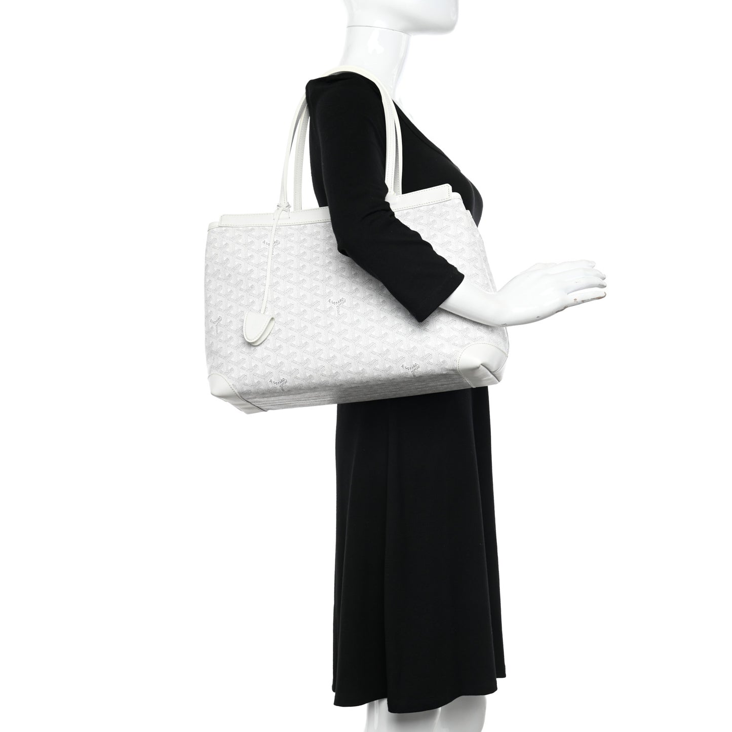 Goyardine Bellechasse PM White
