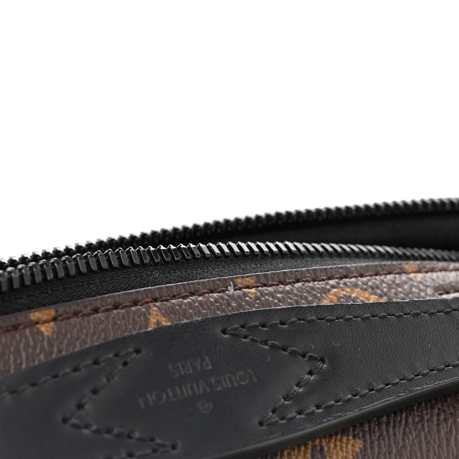 Louis Vuitton Monogram Macassar S Lock Messenger 10 of 10
