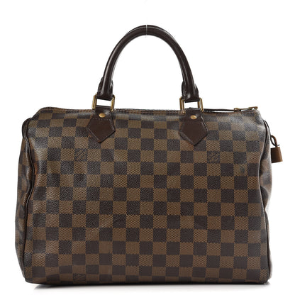 Louis Vuitton Damier Ebene Speedy 30 1 of 21