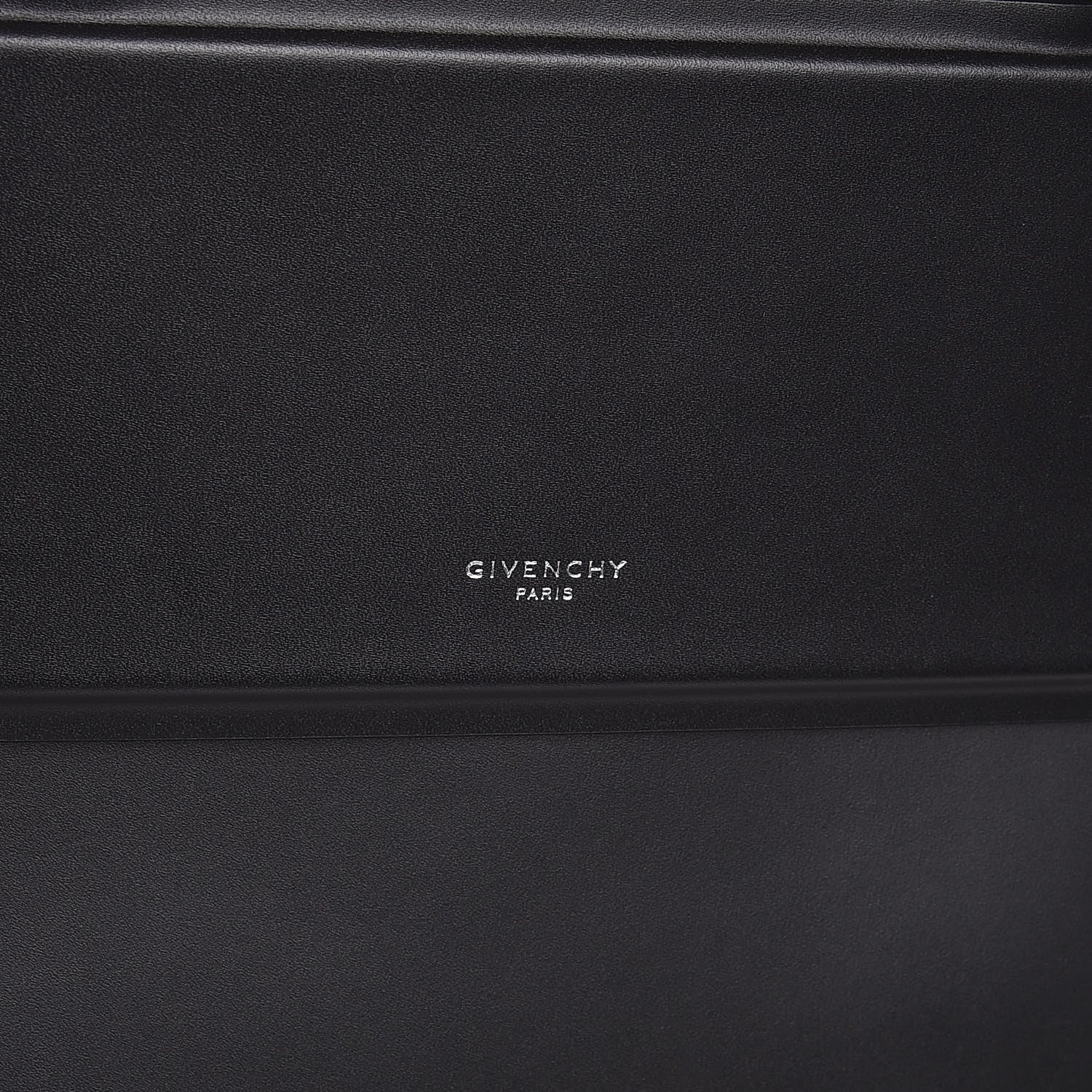 Givenchy Smooth Calfskin Medium Horizon Satchel Black 7 of 7