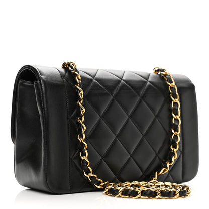Chanel Lambskin Quilted Small Single Flap Black 3 of 11