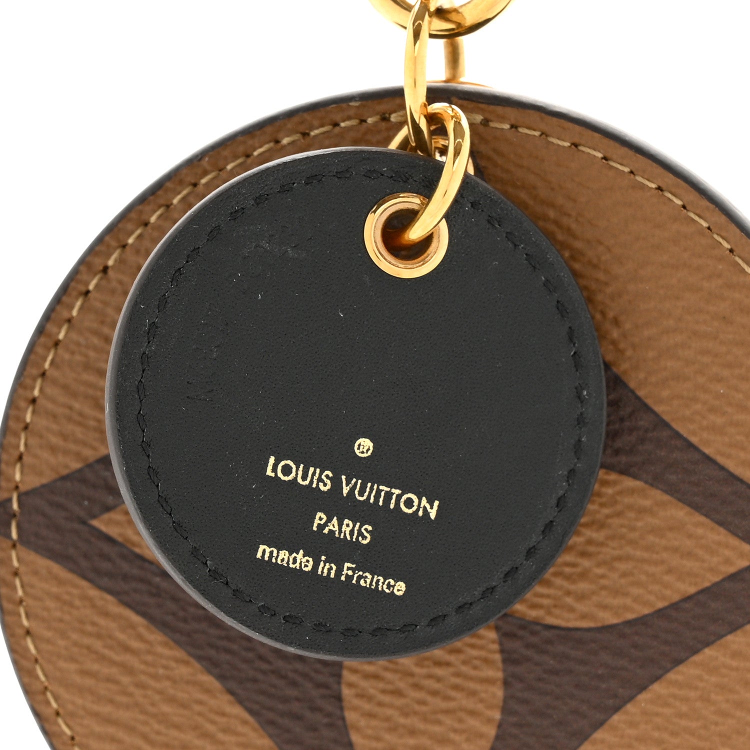 Louis Vuitton Monogram Reverse Key Holder Bag Charm 3 of 4