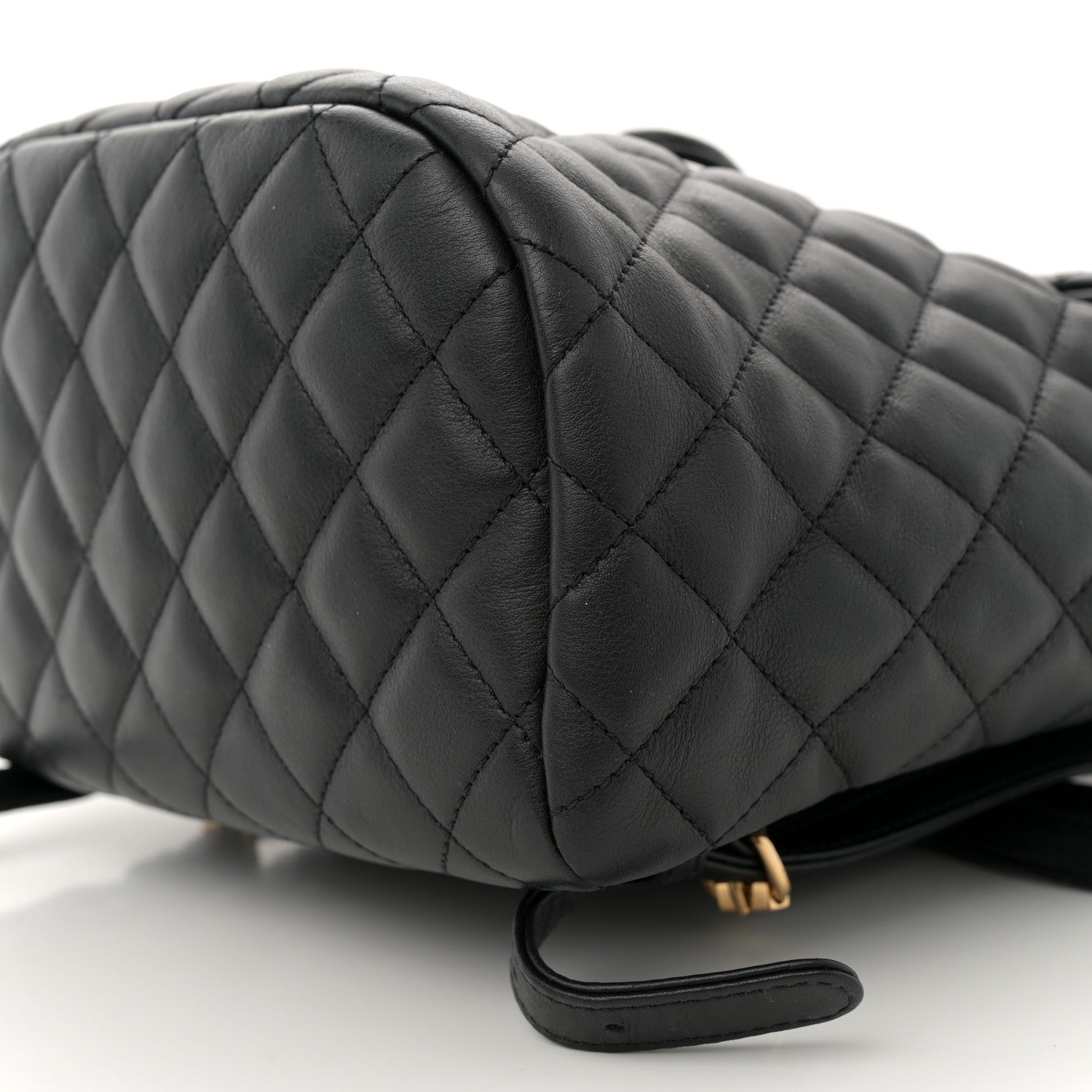 Chanel Calfskin Quilted Small Urban Spirit Backpack Black 10 of 11