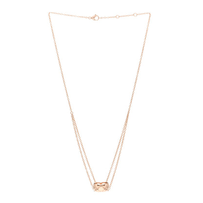 Chanel 18K Beige Gold Coco Crush Pendant Necklace 3 of 4