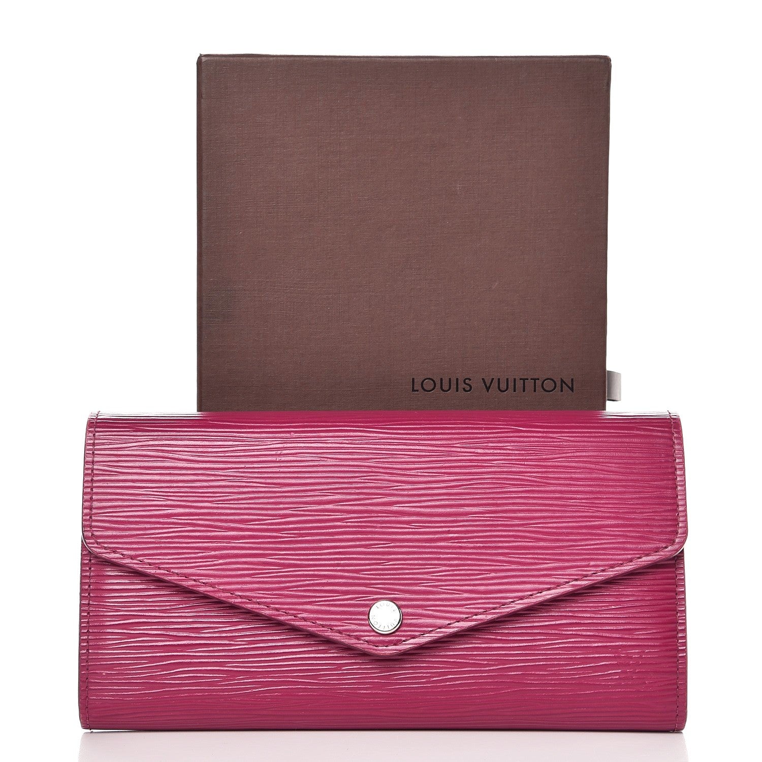 Louis Vuitton Epi Sarah Wallet NM Fuchsia 5 of 5