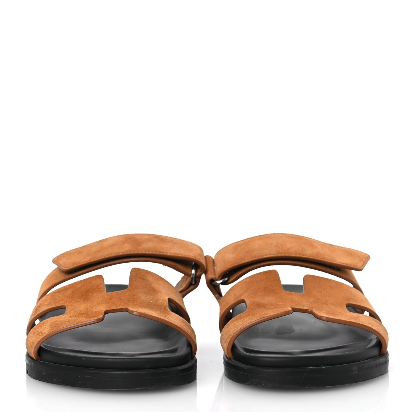 Suede Goatskin Womens Chypre Sandals 38 Naturel 38
