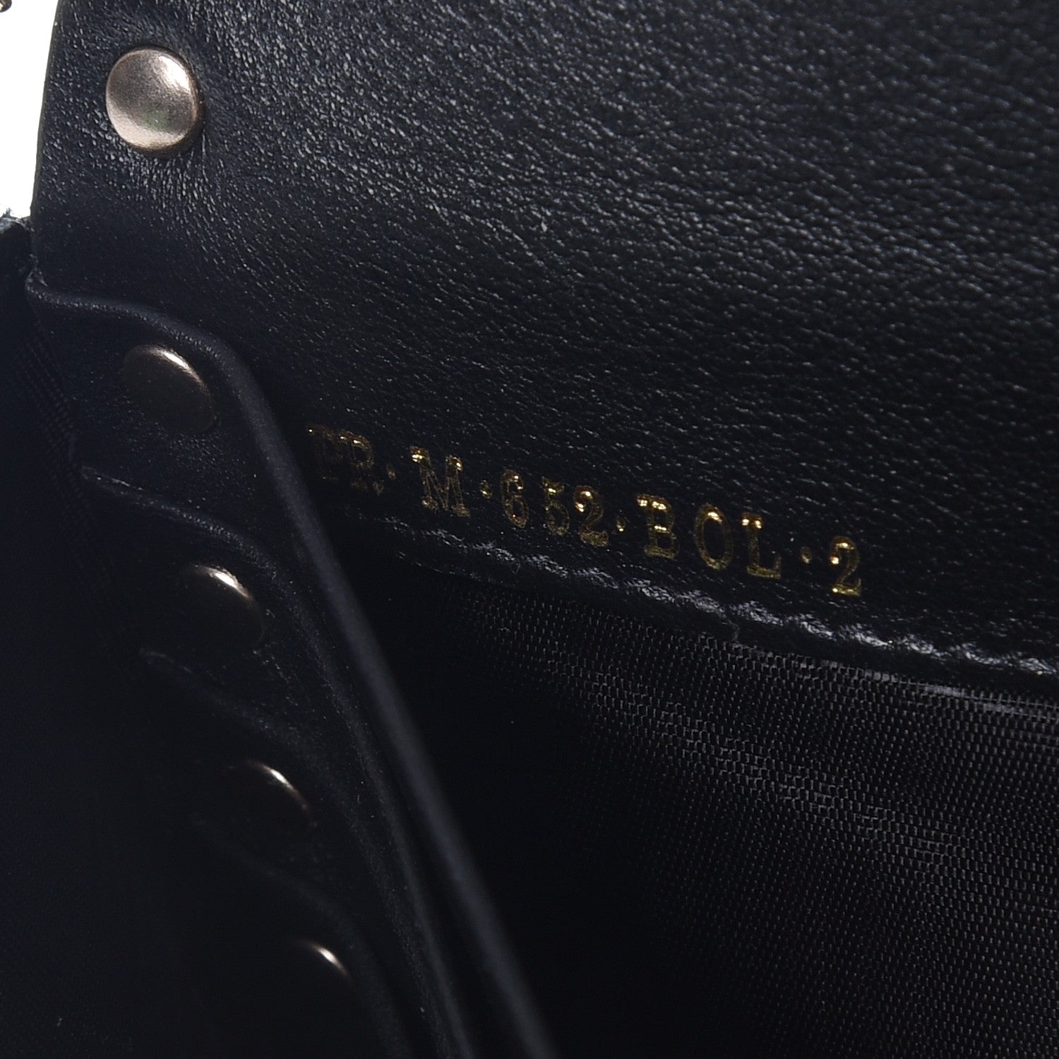 Valentino Garavani Vitello Small Rockstud Flap Wallet on Chain Black 9 of 10