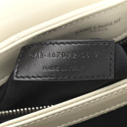 Saint Laurent Calfskin Y Quilted Monogram Toy Loulou Crossbody Bag Ivory 8 of 11