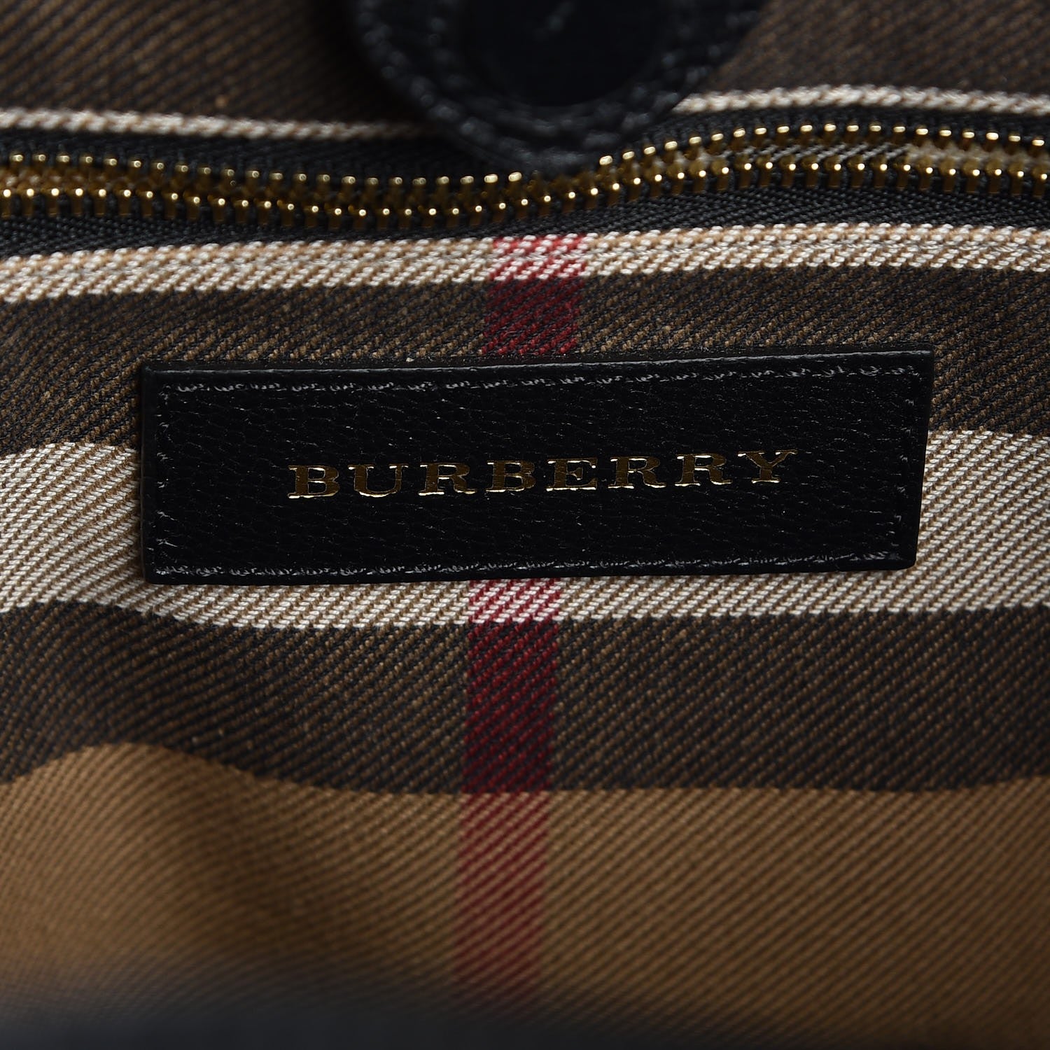 Burberry Grainy Calfskin Small Elmstone Hobo Black 6 of 8