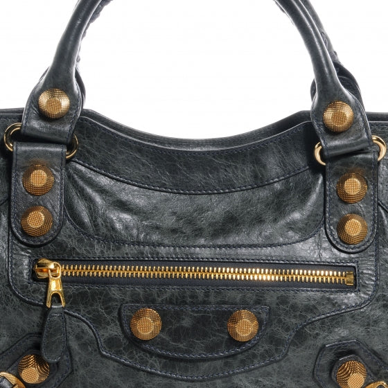 Balenciaga Agneau Giant 21 Gold Hardware City Anthracite 8 of 9