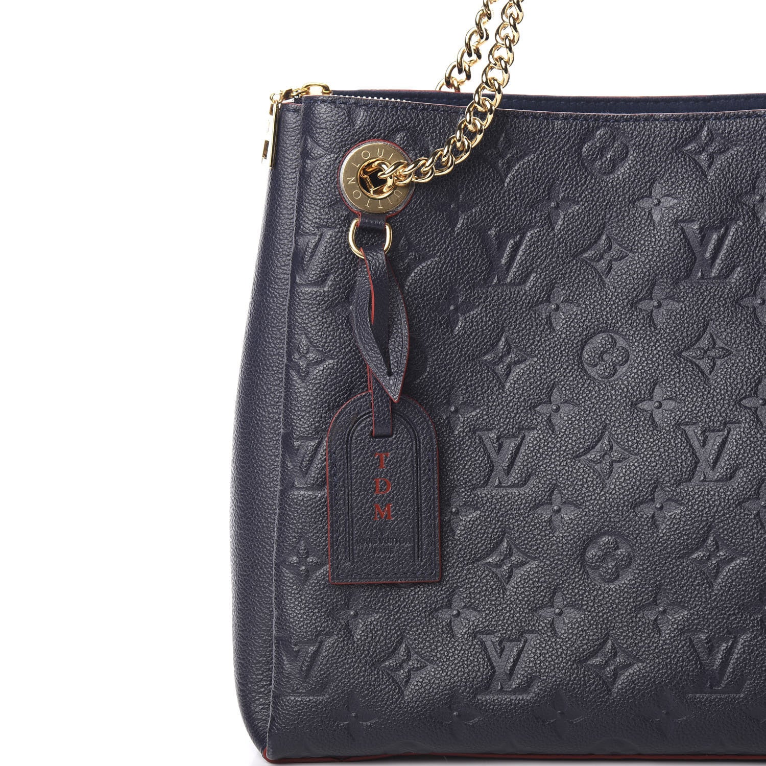 Louis Vuitton Empreinte Surene MM Marine Rouge 9 of 15