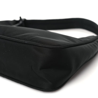 Prada Tessuto Nylon Mini Re-Edition 2000 Bag Black 9 of 9