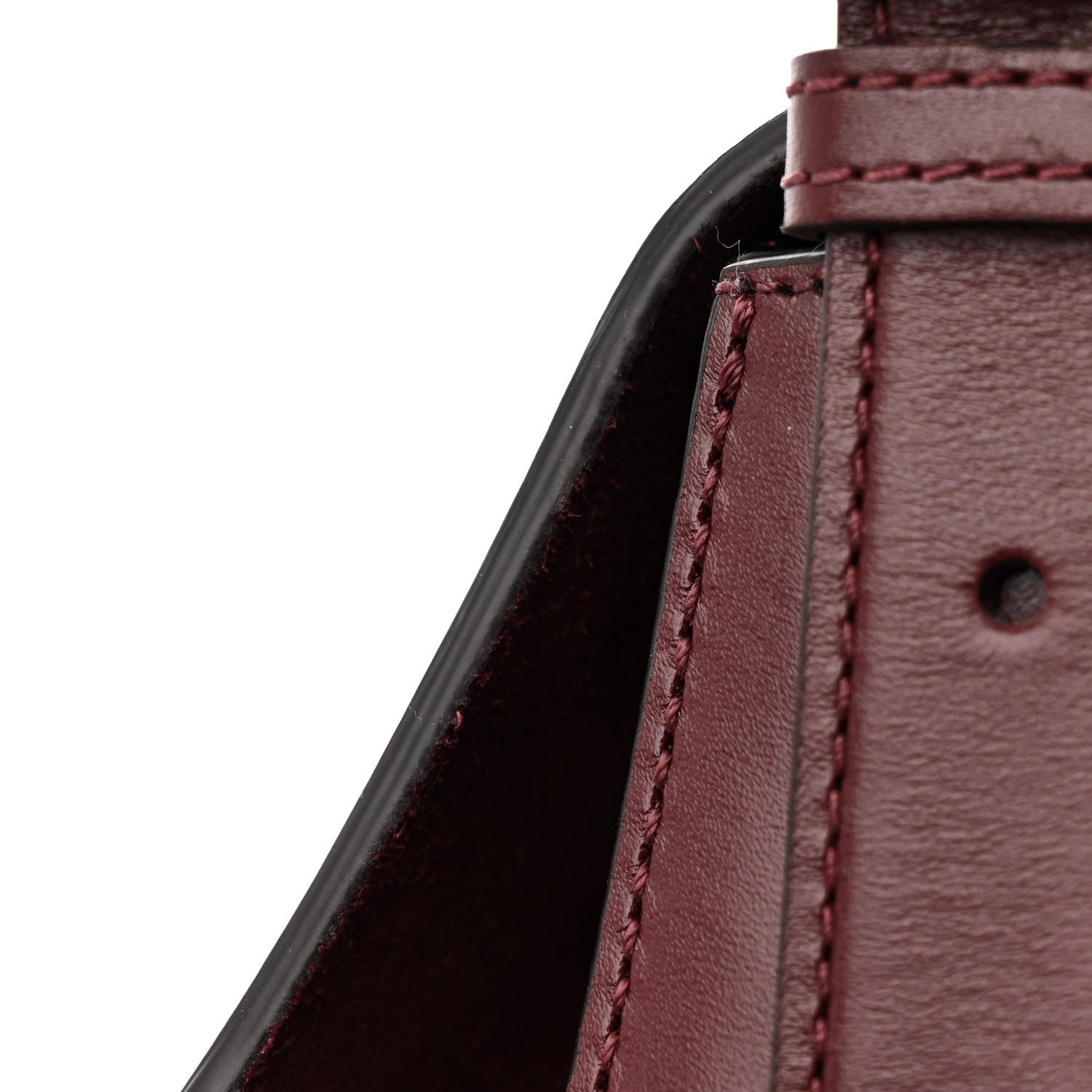 Mulberry Shiny Smooth Calfskin East West Bayswater Black Cherry 7 of 18