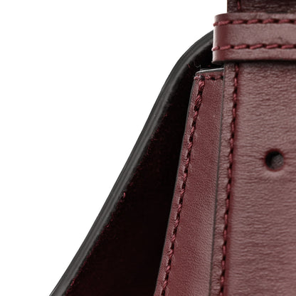 Mulberry Shiny Smooth Calfskin East West Bayswater Black Cherry 7 of 18