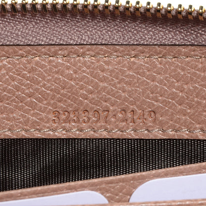 Gucci Monogram Bree Zip Around Wallet Beige Soft Pink 8 of 8