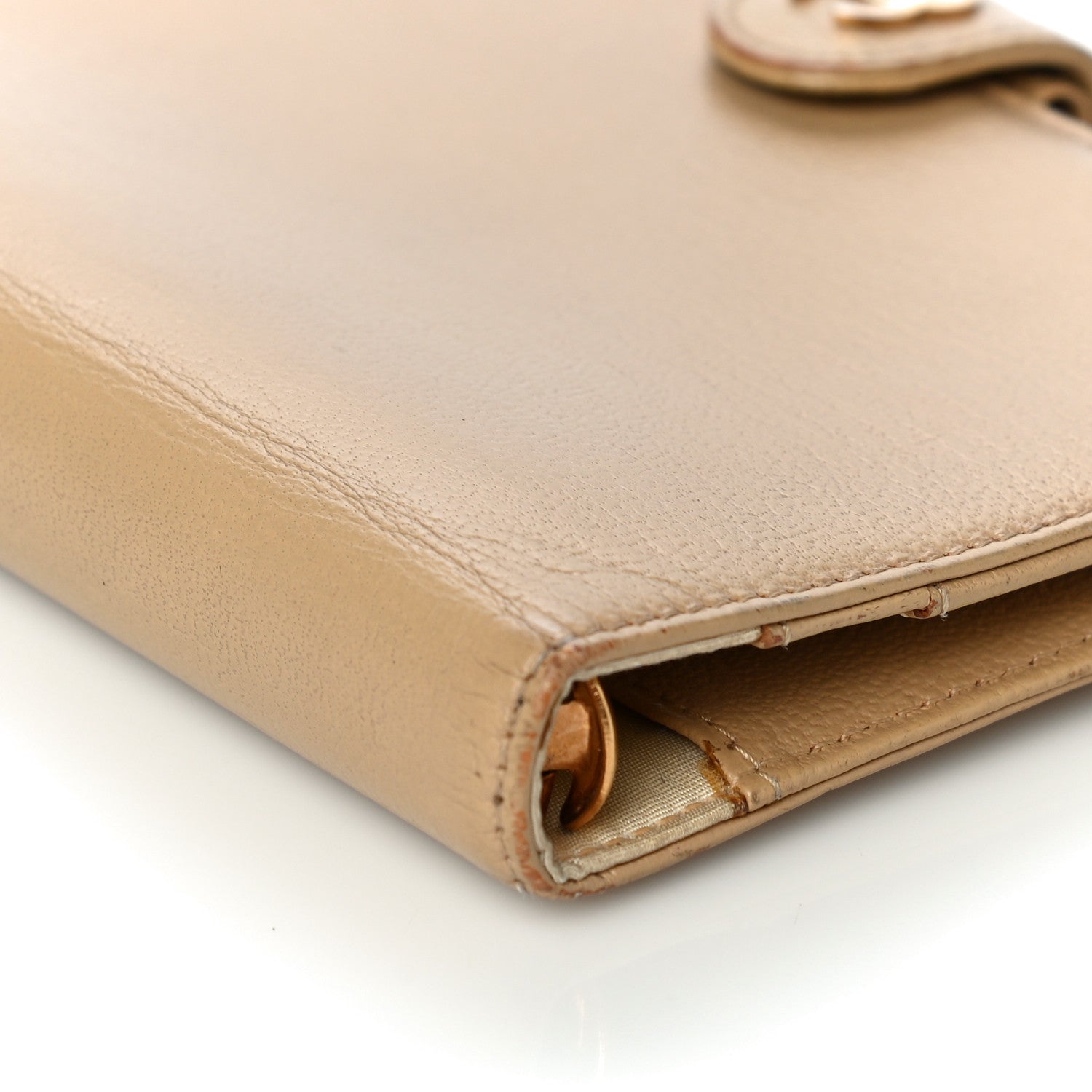 Chanel Goatskin Small Ring Agenda Planner Beige 11 of 22