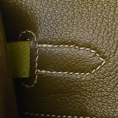 Hermes Epsom Candy Birkin 35 Kiwi Lichen 15 of 41