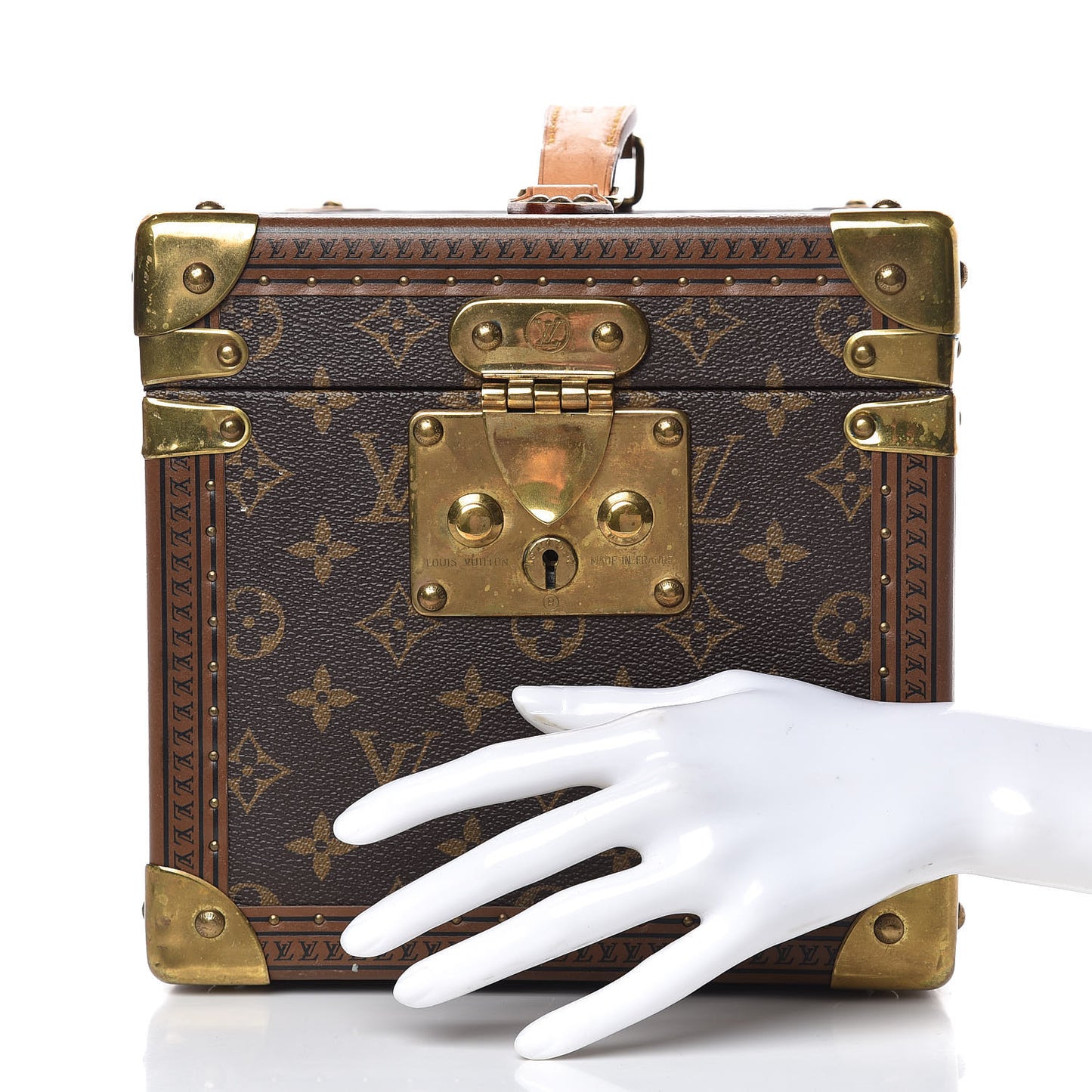 Monogram Boite Flacons Beauty Train Trunk Case