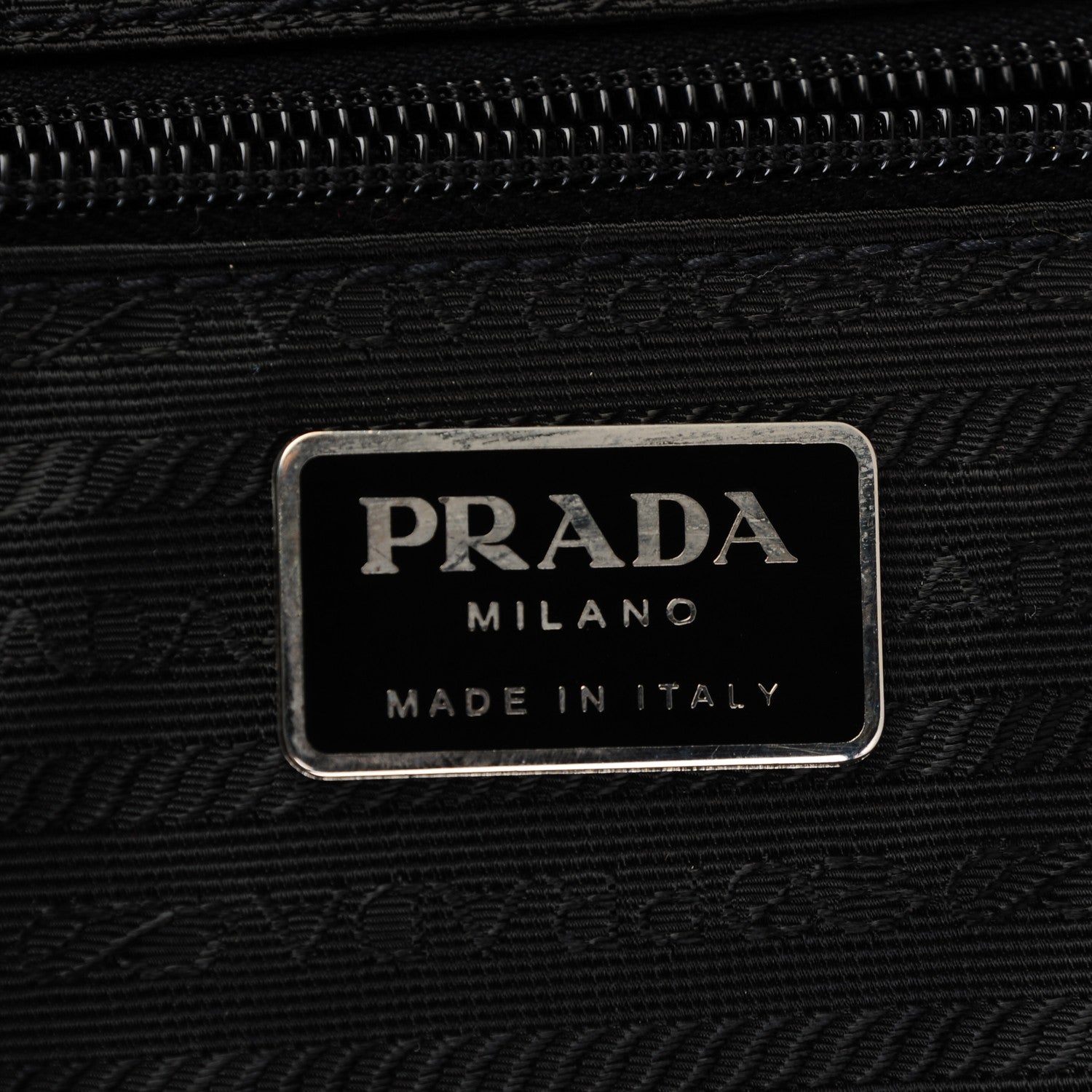 Prada Tessuto Saffiano Trolley Luggage Nero Black 8 of 8