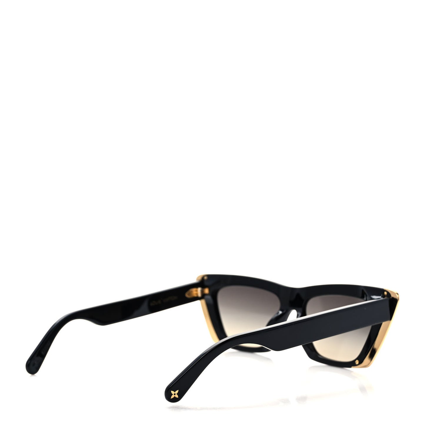 Acetate LV Moon Cat Eye Sunglasses Z1655E Black