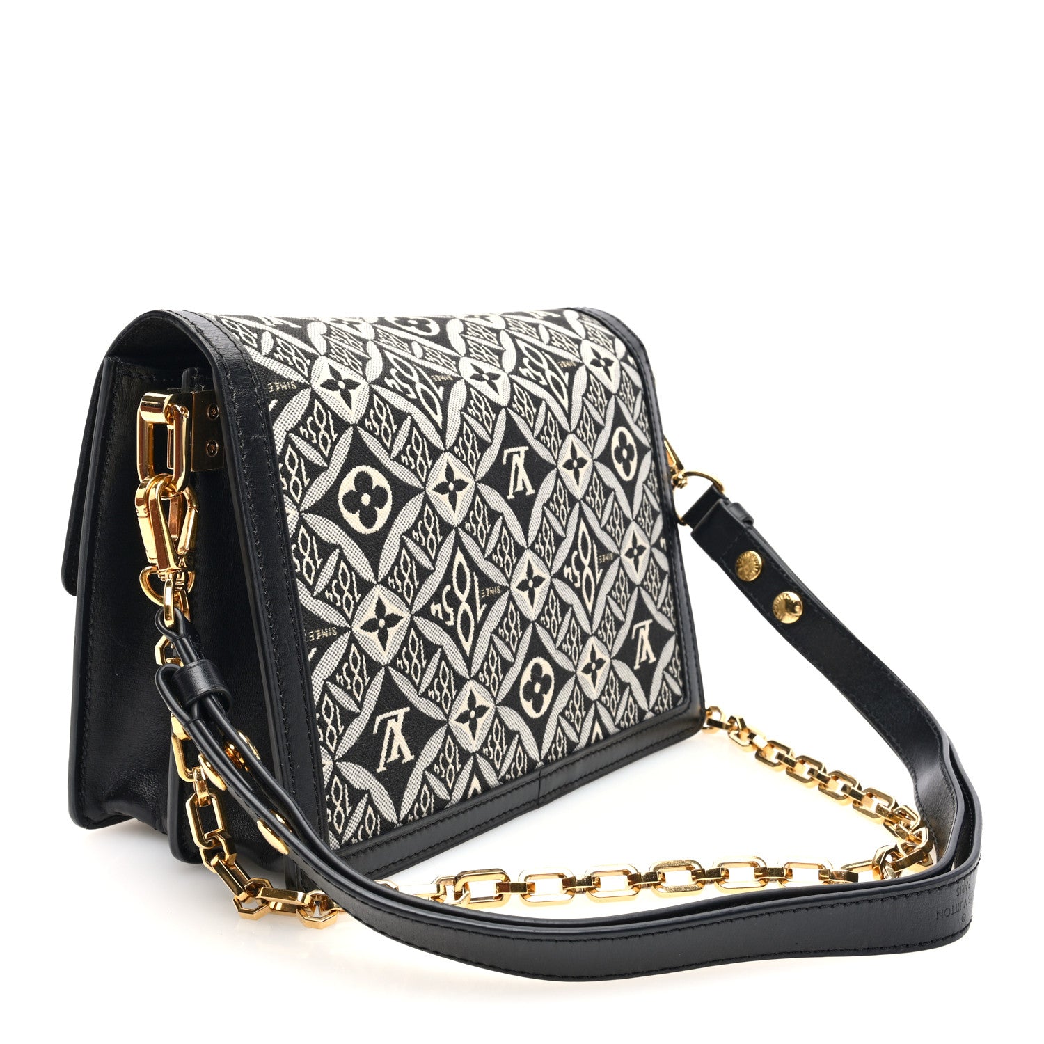 Louis Vuitton Jacquard Since 1854 Dauphine MM Grey 3 of 9