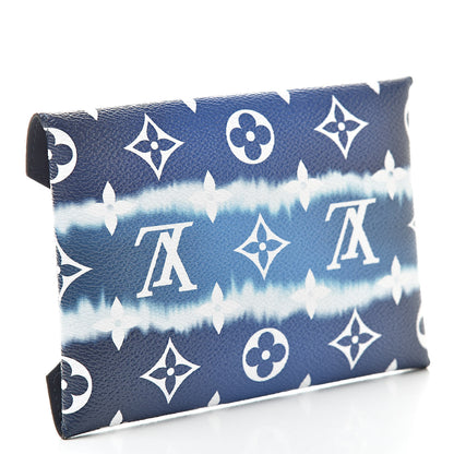 Louis Vuitton Monogram Escale Medium Kirigami Pochette Insert Blue 3 of 7