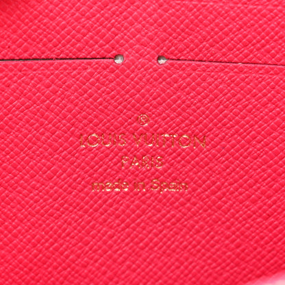 Louis Vuitton Damier Azur 2015 Christmas Animation Zippy Wallet Hibiscus 6 of 9