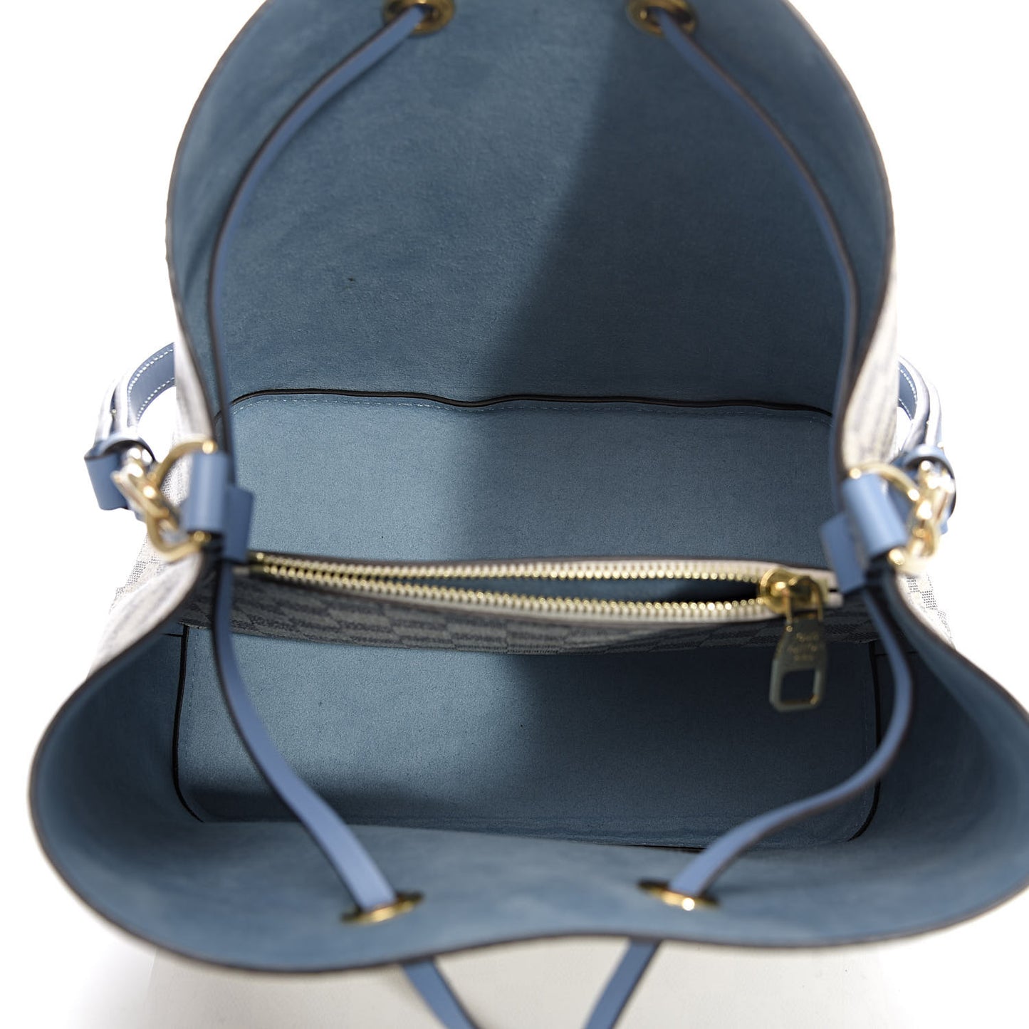 Damier Azur Neonoe MM Bleuet