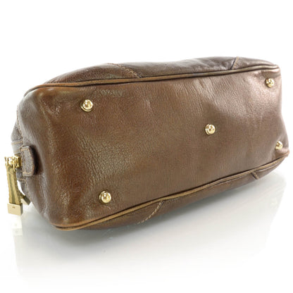 Gucci Leather Capri Small Bowler Bronze 4 of 11